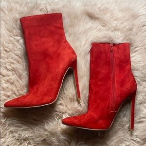 Steve Madden Red “Wagner Stiletto”